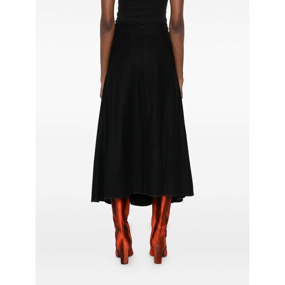 Susanne Bommer Women Cotton Midi Skirt - Picture 5 of 5